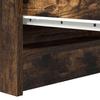 Sideboard Smoked Oak 100 x 35 x 99 cm Engineered Wood