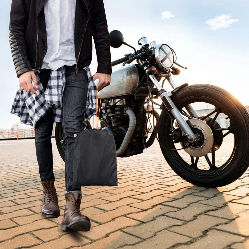 210D Motorcycle Cover: Rainproof, Sunproof, Dustproof, Thickened Oxford Cloth with Anti-Theft Buckle