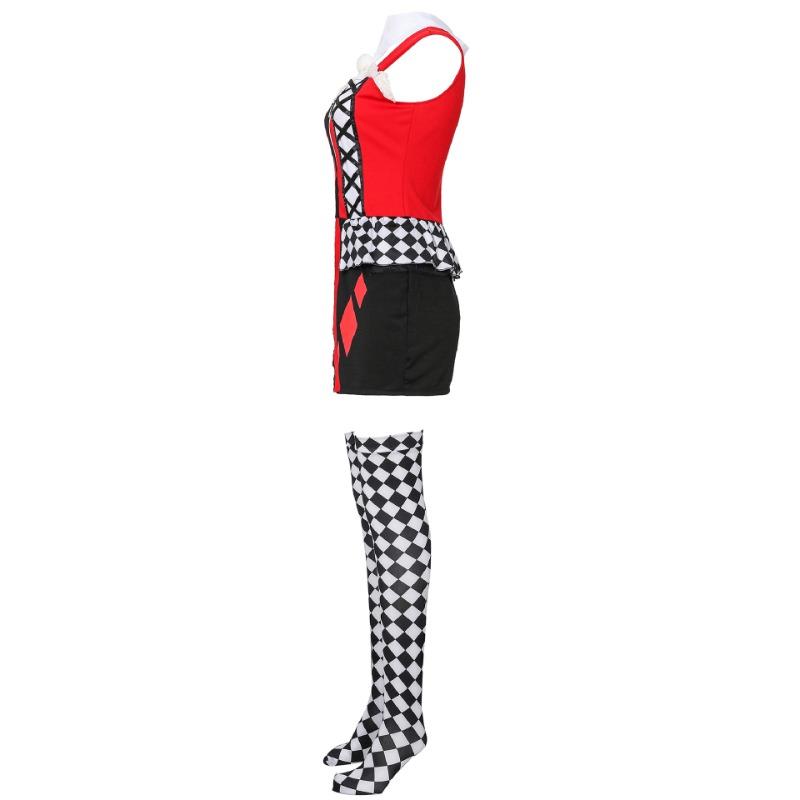 M-XL Halloween costume circus clown show uniform suit cosplay masquerade costume