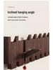 Nordic Punch-Free Solid Wood Coat Rack for Entrances, Walls, and Hallways.