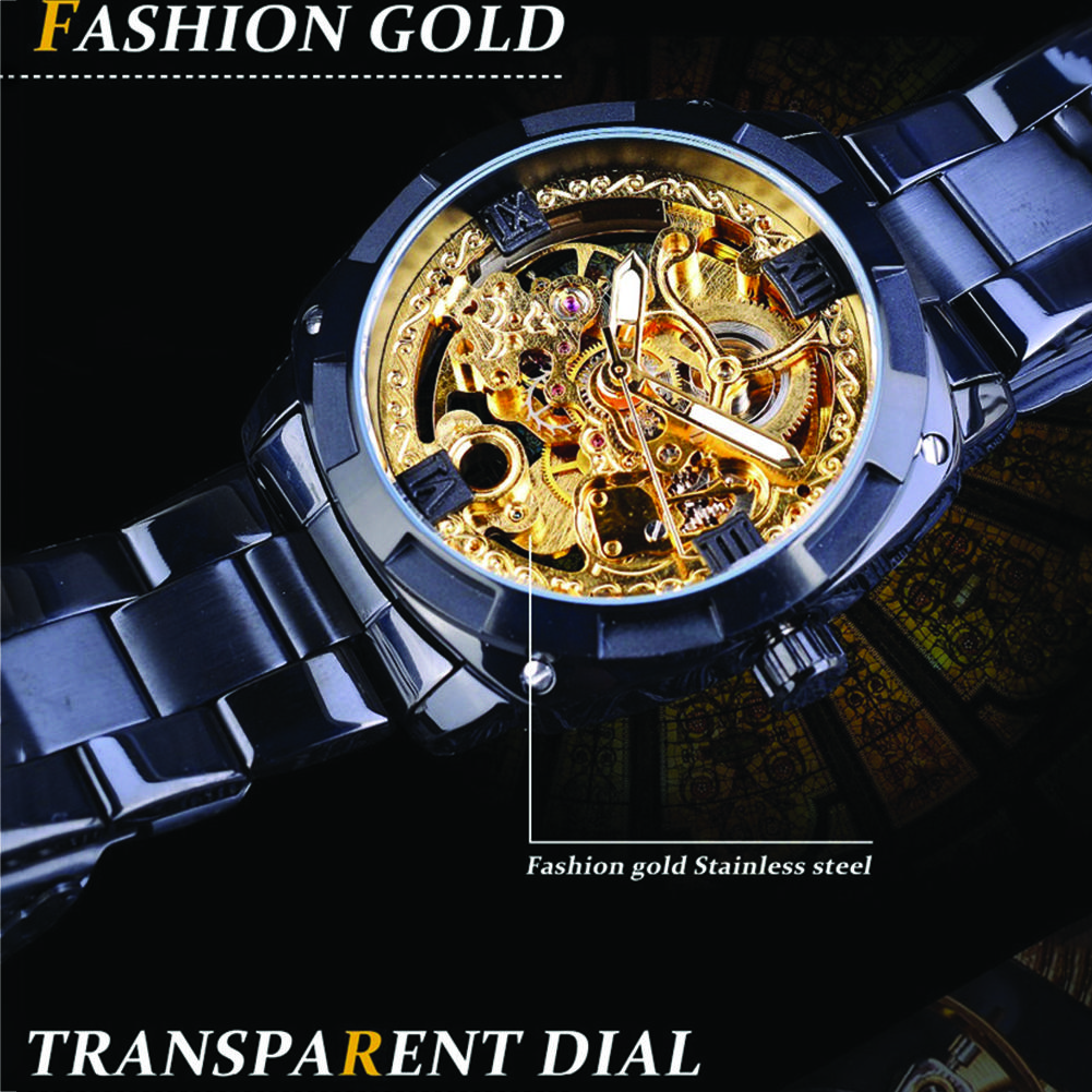 Men Waterproof Automatic Mechanical Watch