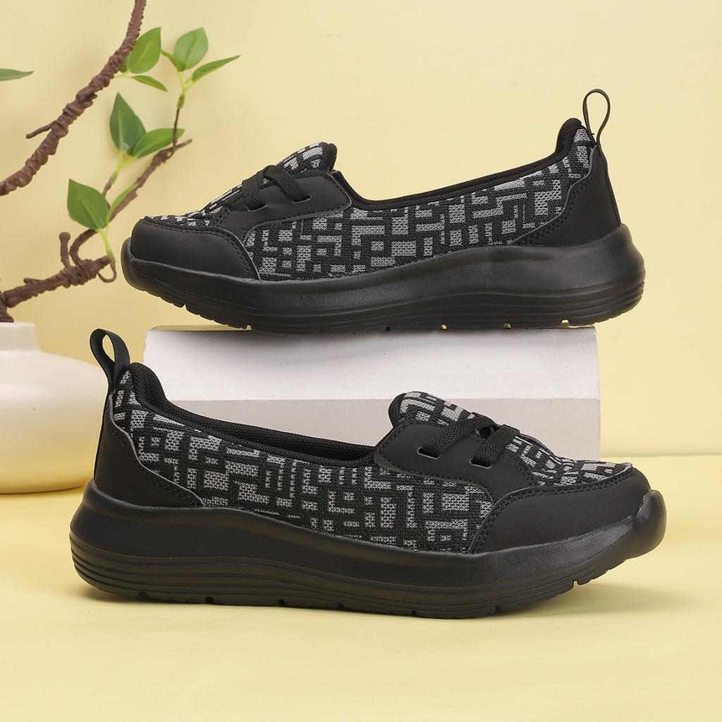 2025 Hot-selling Foot-fitting Lazy Shoes, One Pedal, Four-season Casual Women's Shoes, Mother Shoes, Low-top Flat-bottomed Walking Shoes