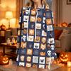 Women's Casual Long Sleeve Halloween Print Hoodie Pullover Top for Fall Festive Wear