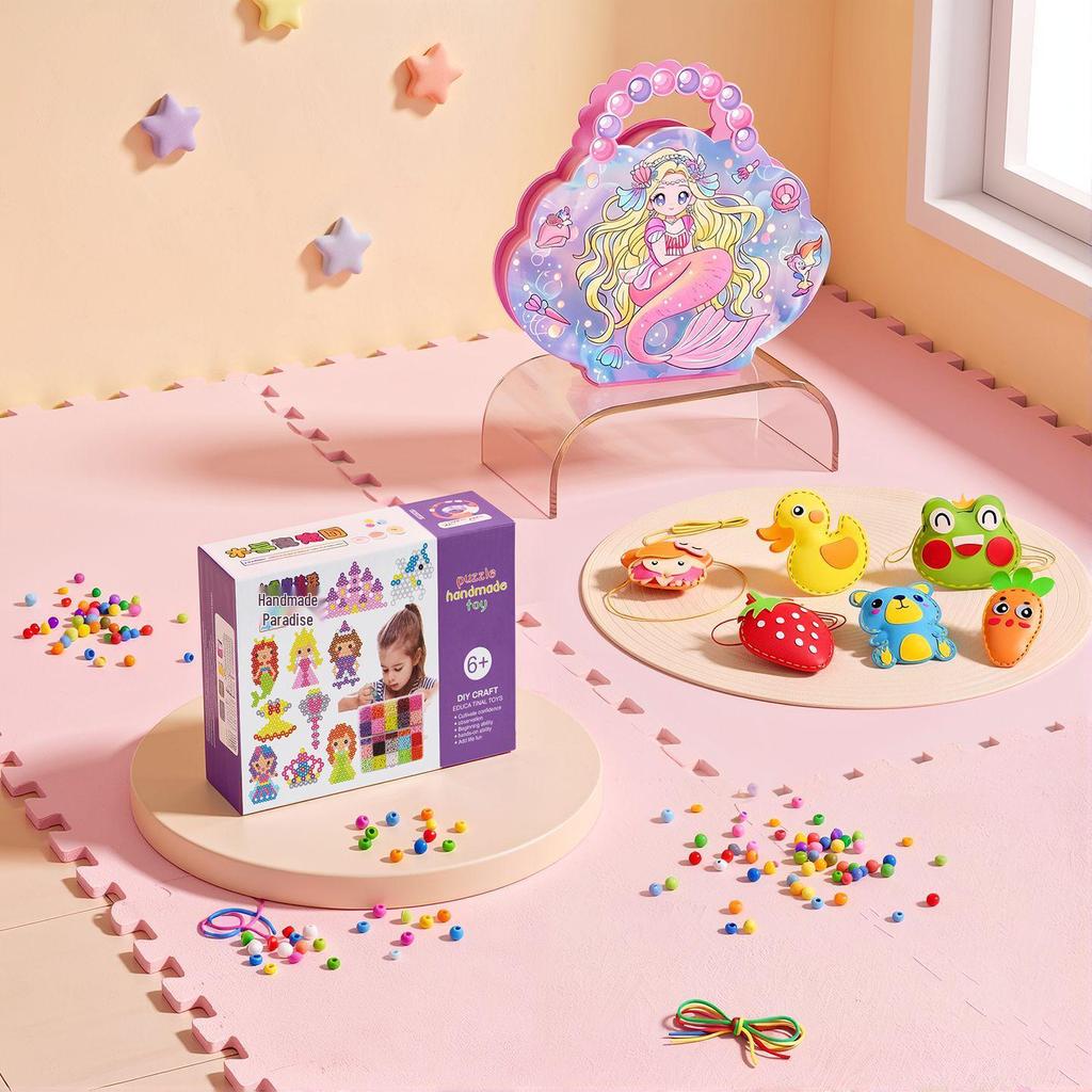 DIY Children's Day Creative Sewing Kit: Handmade Pendant Material Pack for Kids