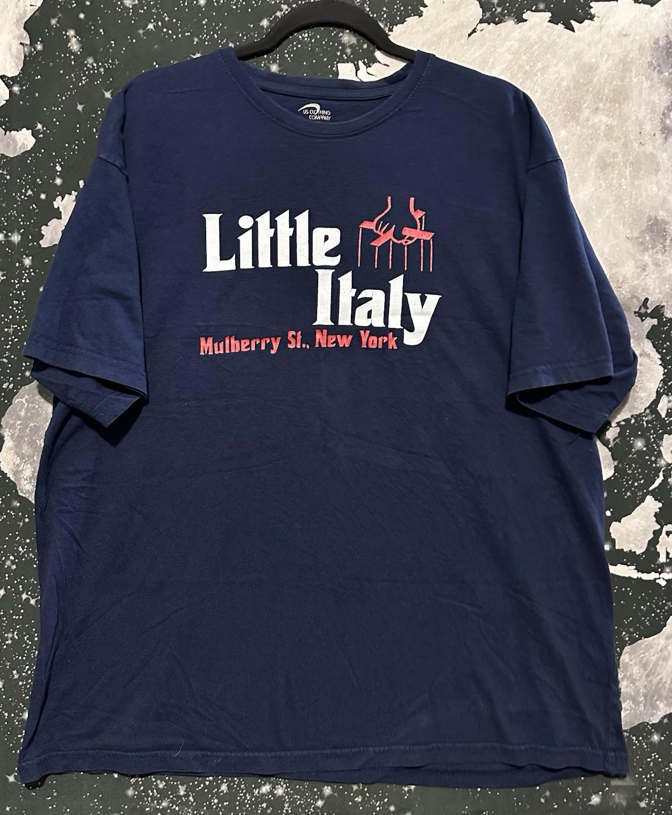 New York City Little Italy Mulberry Street Shirt Preowned Condition Size 2X Unisex T-Shirt XXL