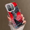 Zebra Stripe Black White Soft Phone Case for Xiaomi Redmi 15C 15 14C 13C 12C Poco X5 X6 X7 Pro X3 F8 F7 Ultra M8 13 12 Cover Bac