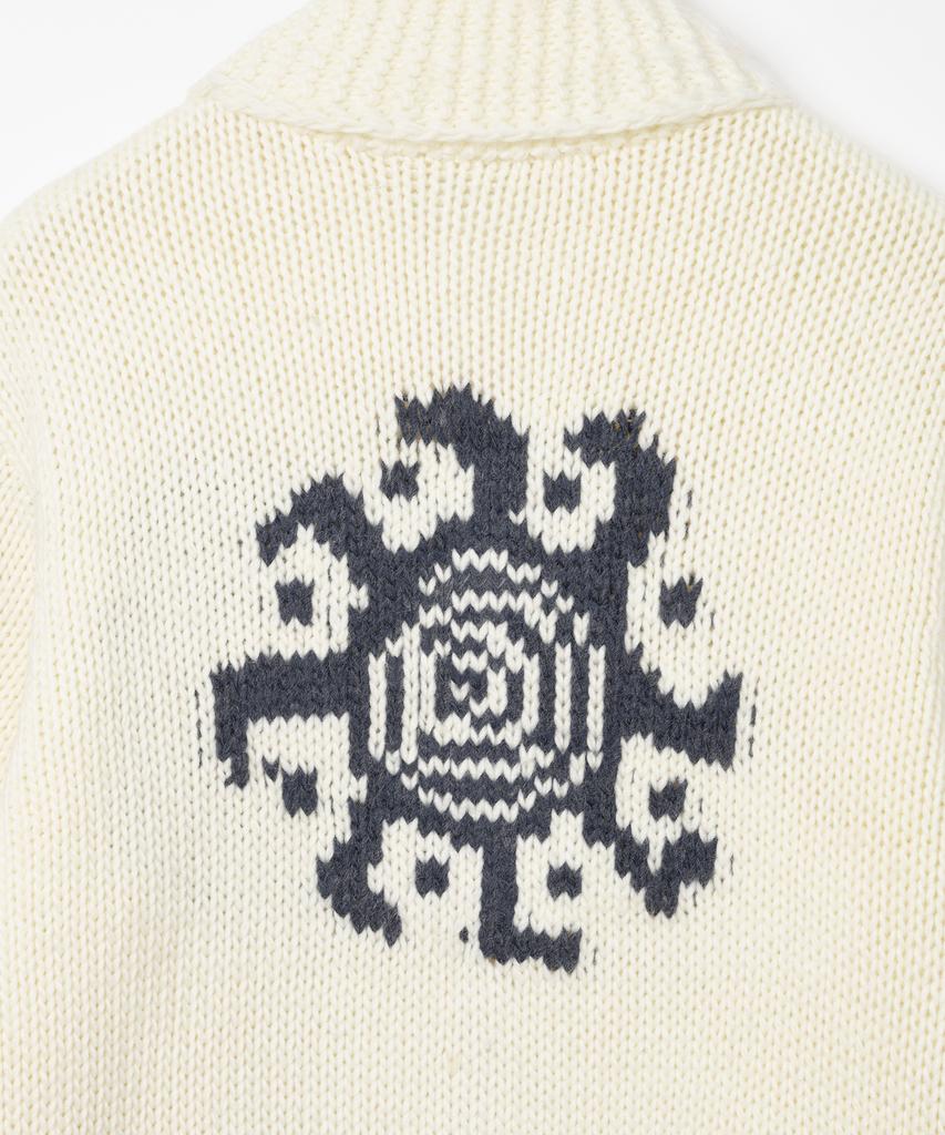Millo Archive Oriental Cowichan Knit [Ivory]