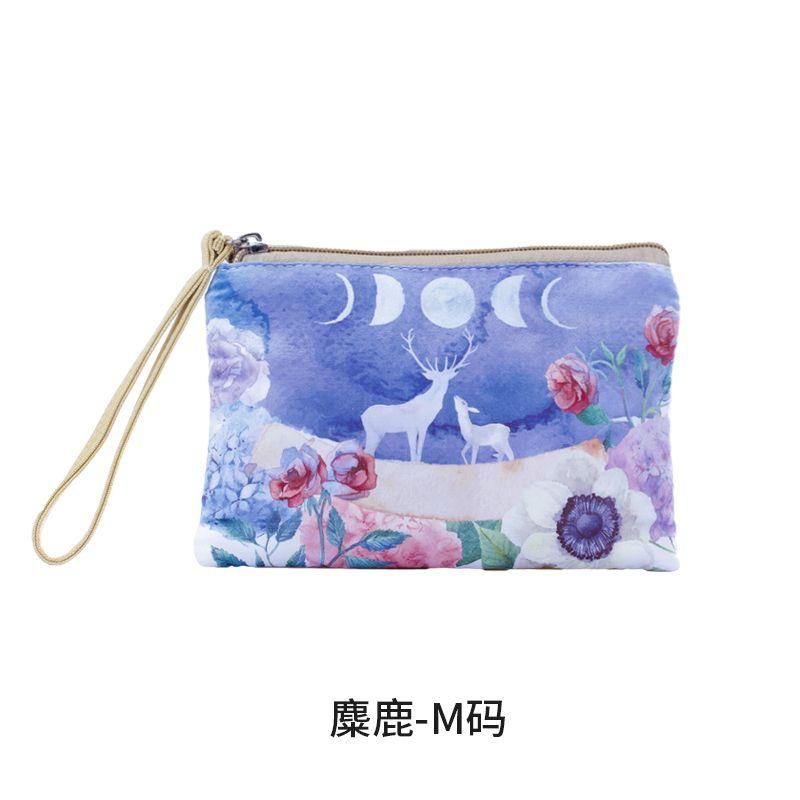 

Мини мультяшная студенческая сумка для ключей и мобильного телефона Size M-Elk