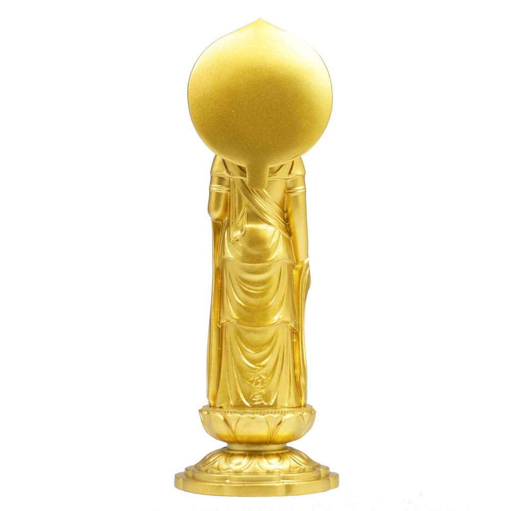Pet Kannon Hikari Gold Alloy Memorial 16.0cm [Buddha Statue] [Pet Buddha]