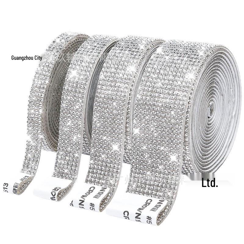 Rhinestone Hot Fix Strip for DIY Shoes, Bags, Belts, Collars, Clothing, and Jewelry Accessories