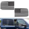 Black Rear Window Side Trim Sticker Decal Decoration For Dodge Ram 1500 2018+