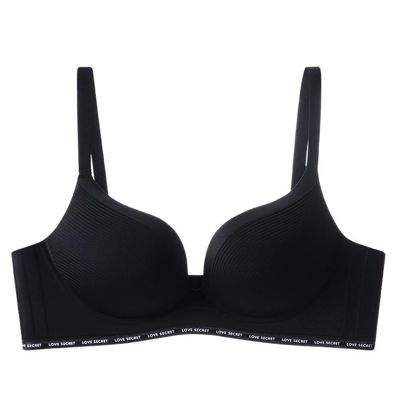 High-quality new seamless underwear women's small breasts gather without steel ring, anti-sagging, sub-breasts fixed cup bra