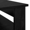 Coffee Table Black Oak Look 96 X 54 X 44 Cm Engineered Wood