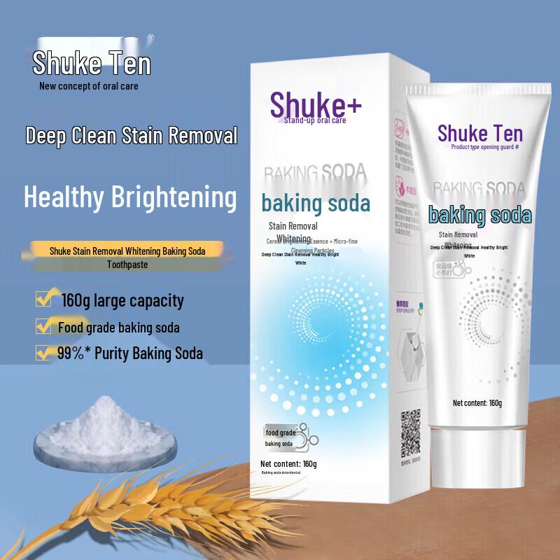 Shuke ZHS-TZ40 Baking Soda Whitening Toothpaste 4-Pack