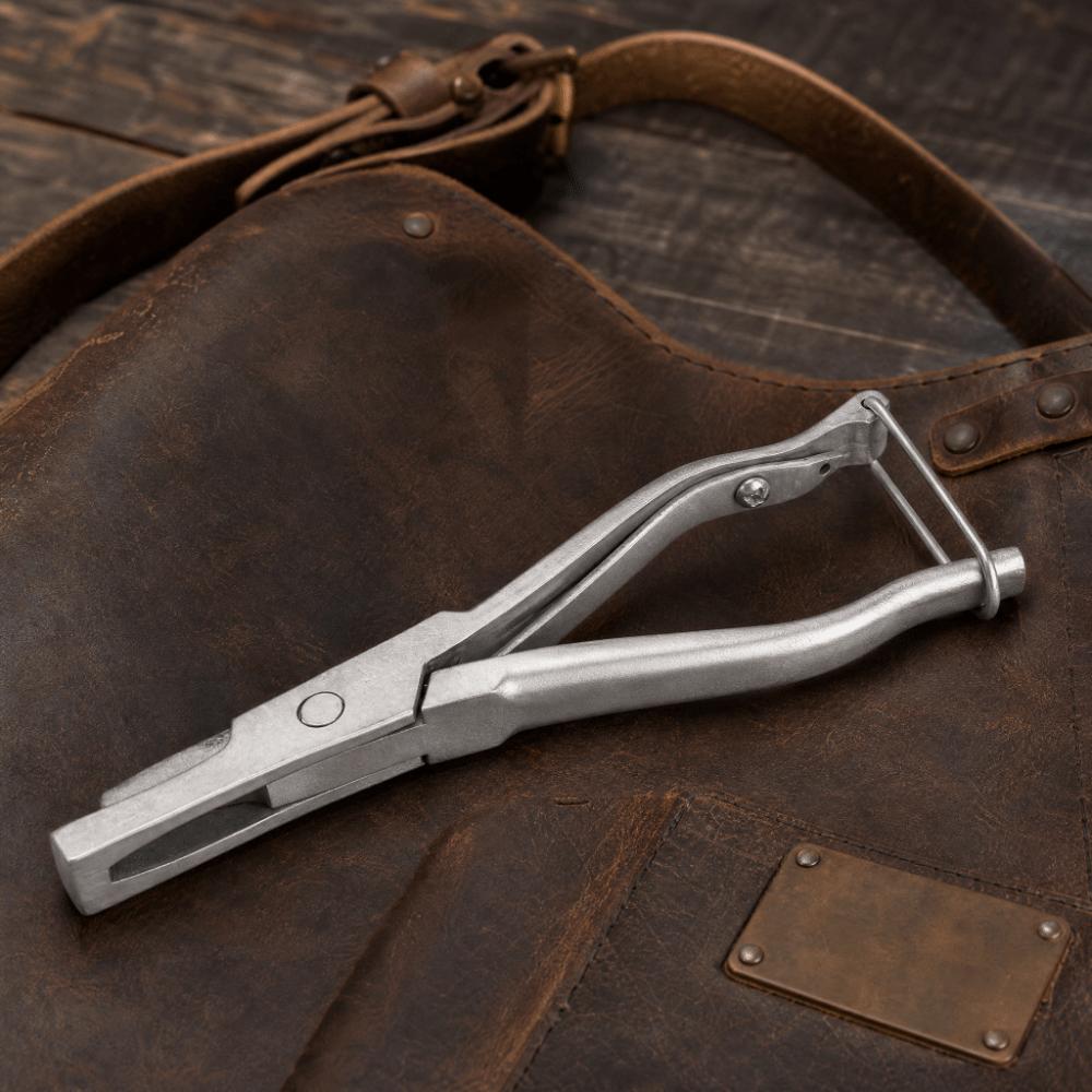 Stainless Steel Construction Livestock Identification Pliers Breeding Site