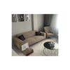 Jacquard 3-seater Sofa Cover, Sofa Bed Sofa Cover 1 Piece Stone Gray