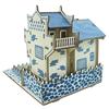 3D Ancient Town Of Fenghuang Jigsaw Wood Puzzle Building Architecture Diy Educational Toys For Children Kids Wooden House Model