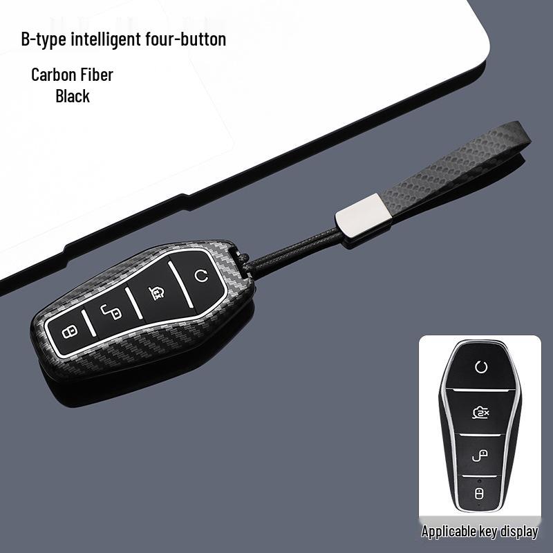 BYD Song Plus Key Case for 2021-2025 Models - Compatible with Song Pro, Song Ld/Max EV Car Accessories Shell