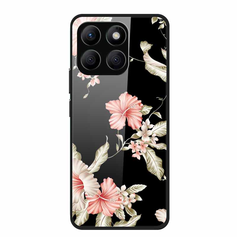 For Honor X8c Case X8 c X 8c Tempered Glass Hard Back Cover Phone Case For Honor X8c 4G Case HonorX8c X 8 c Capa Soft TPU Bumper