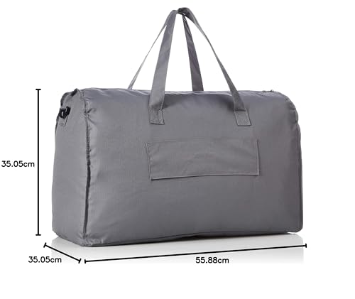 [Travel Collection] Foldable Boston Bag (Large) Carry-On, TRC0065, 381.Gray