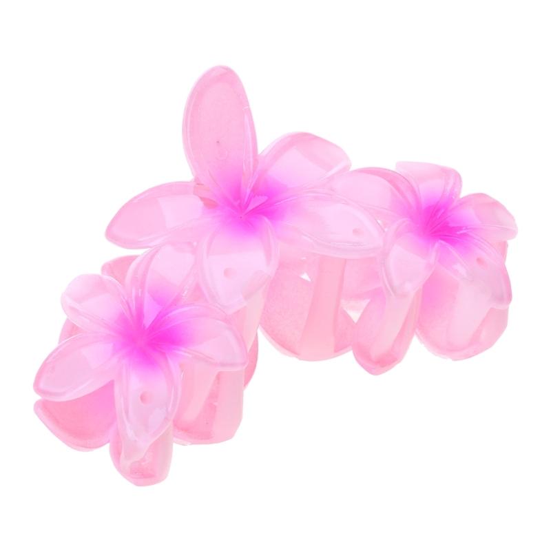 Pince à cheveux délicate et colorée à fleurs pour femme fille Soin de la peau Maquillage Pince à cheveux pour cheveux fins Antidérapante Délicate Pince à cheveux