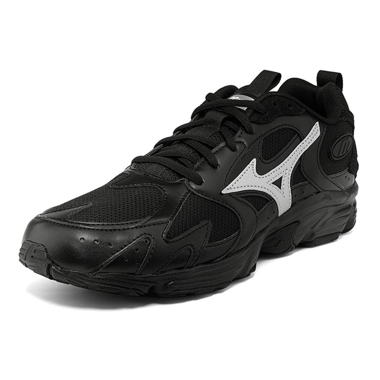 Mizuno Breathable Shock Absorbing Running Shoes Unisex Sneakers Black D1GH212903