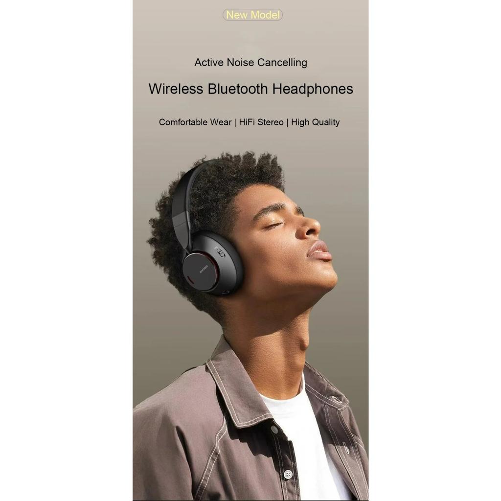 Y889 Bluetooth-Kopfhörer -48db Aktive Geräuschunterdrückung Bluetooth-Kopfhörer ANC-Max Headsets HiFi Stereo-Ohrhörer