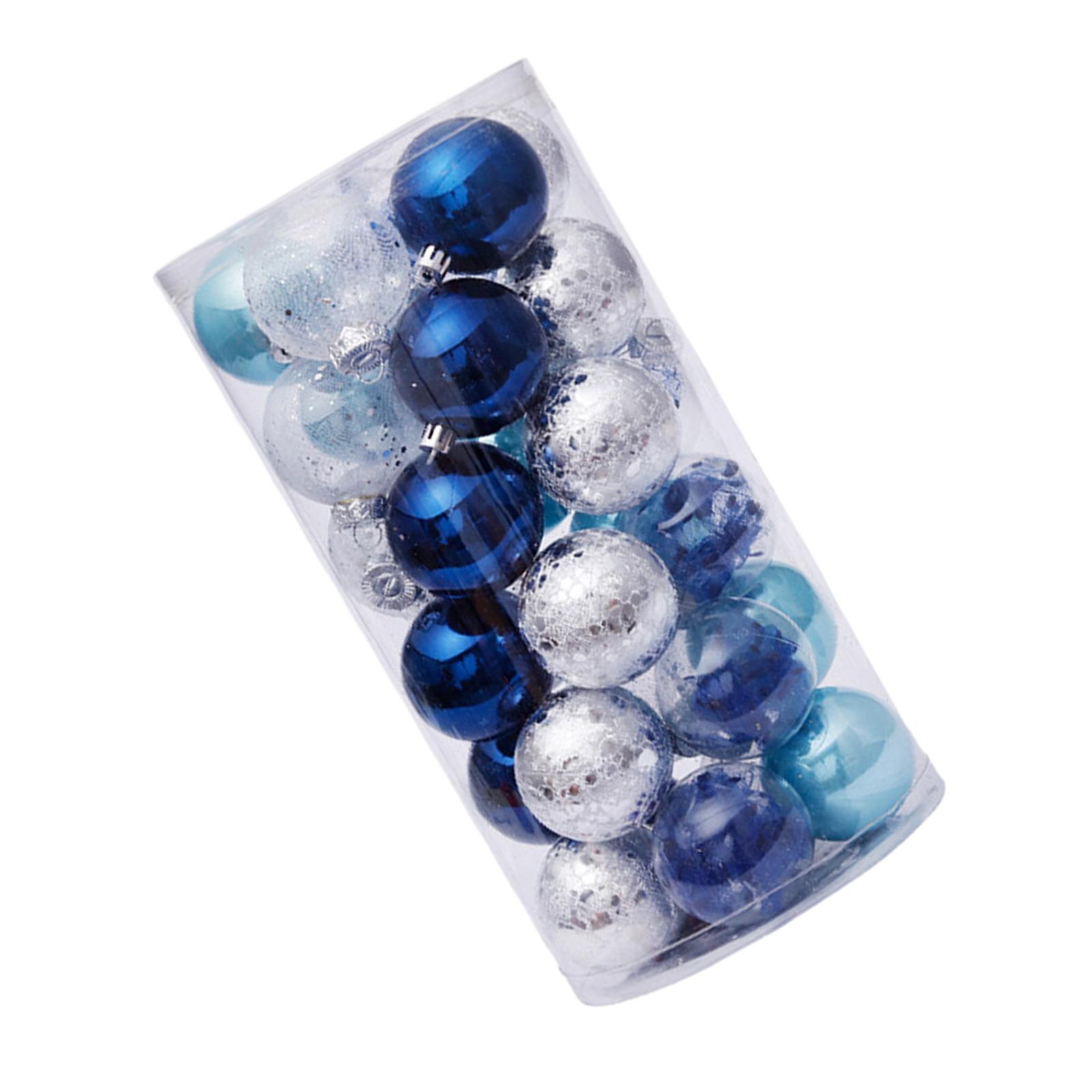 

30x Рождественские шары украшения Рождественская елка подвесные декоративные Рождественские