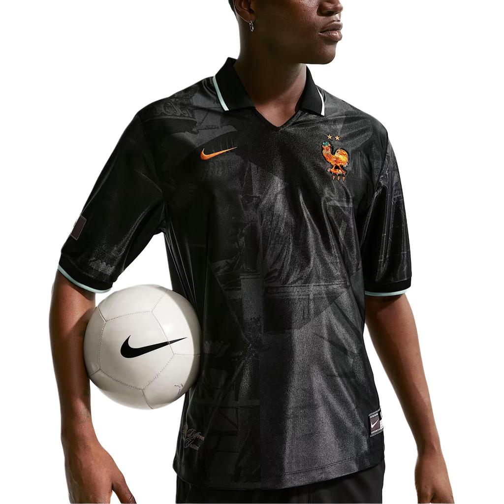 Nike France Energy Jersey Anthracite/Igloo/Metallic Men Tops Black IH1867060