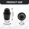 8219128010 Car Overslam Bumper Stopper, Rubber Auto Front Rear Door Shock Absorber Guard Cushion, Universal Vehicle Door Side Protection Accessories