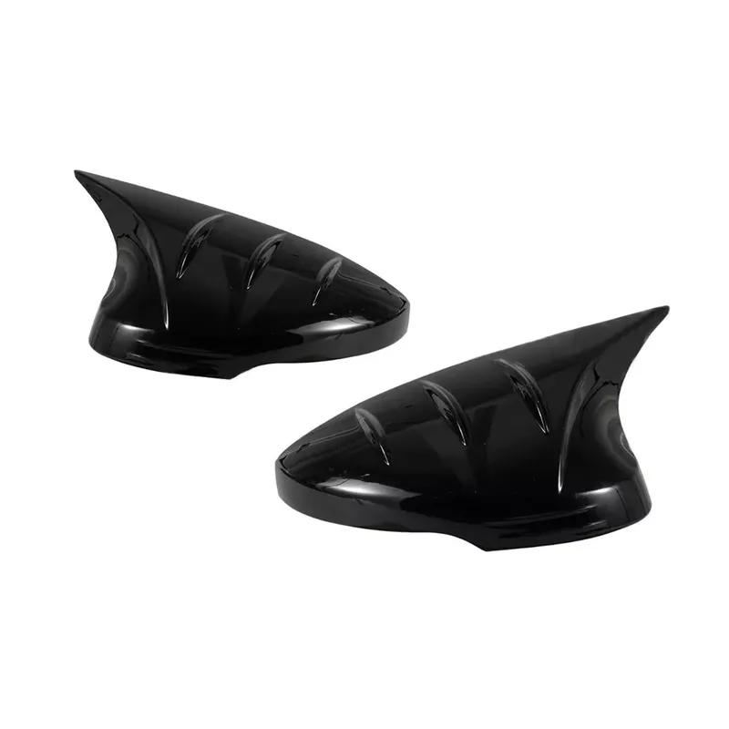 For Honda Civic 11th 2024 Car Sticker Rearview Side Mirror Cover Wing Cap Exterior Door Rear View Case Trim Carbon ABS