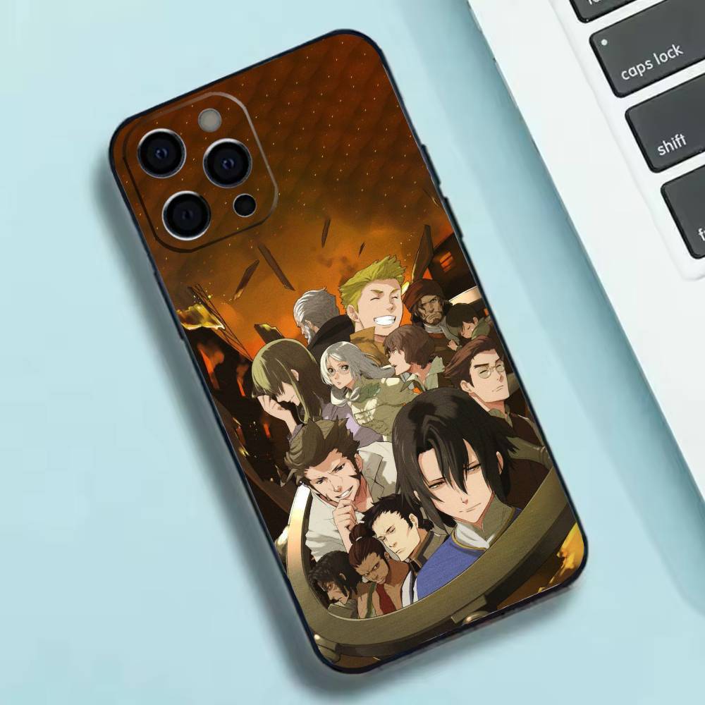 B-Baccano Wallpaper Phone Case Silicone Soft For IPhone 17 16 15 14 13 12 11 X XR Plus Pro Max Plus