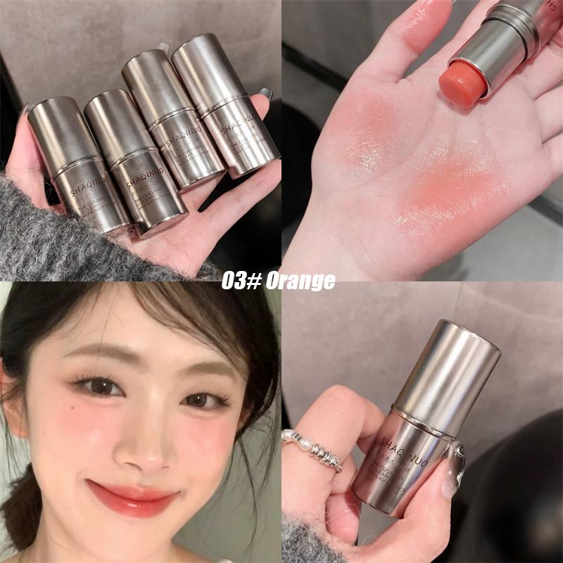 Glass Skin Highlighter Stick Natural Water Light Face Clear Shining Highlighter Contour Blusher Brightening Face Korean Makeup