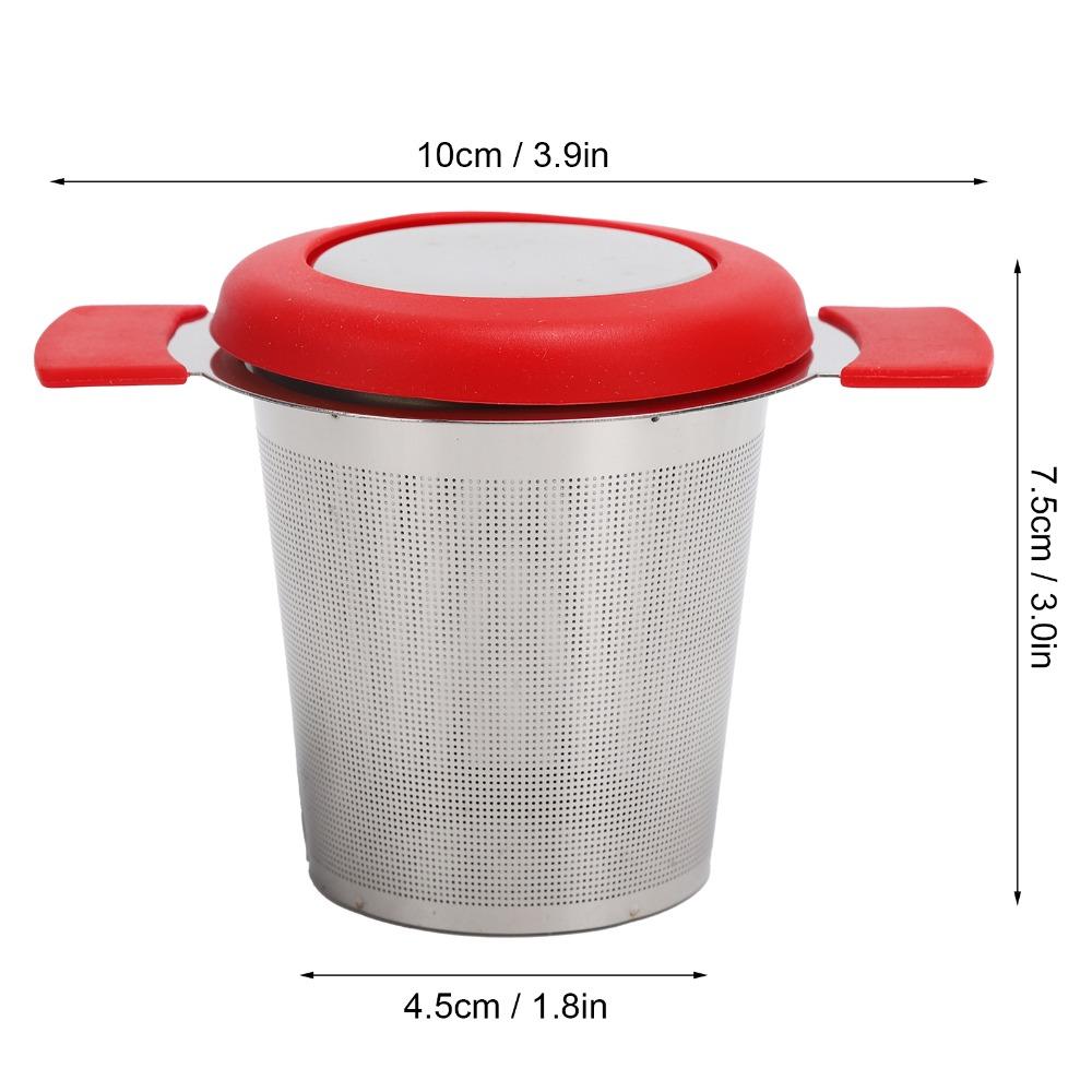 Fine Mesh Filter Tea Strainer Stainless Steel Mesh Tea Strainer Loose Leaf Tea Infuser  For Teapots