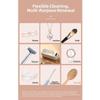 3 modes Versatile Ultrasonic Cleaning Machine Vibration Wash Cleaner  for Ring Glasses Makeup Brush