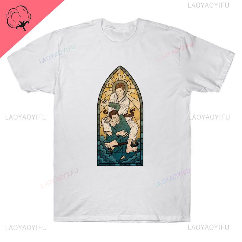 Summer Top Bjj Jiu Jitsu T Shirt Women Designer Comic Funny Top Female 2000s camise Clothes Cartoons Summer Aesthetic T-shirts