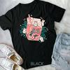 90er Japanisch Kawaii Pfirsichmilchsaft Ästhetik Unisex Form T-Shirt