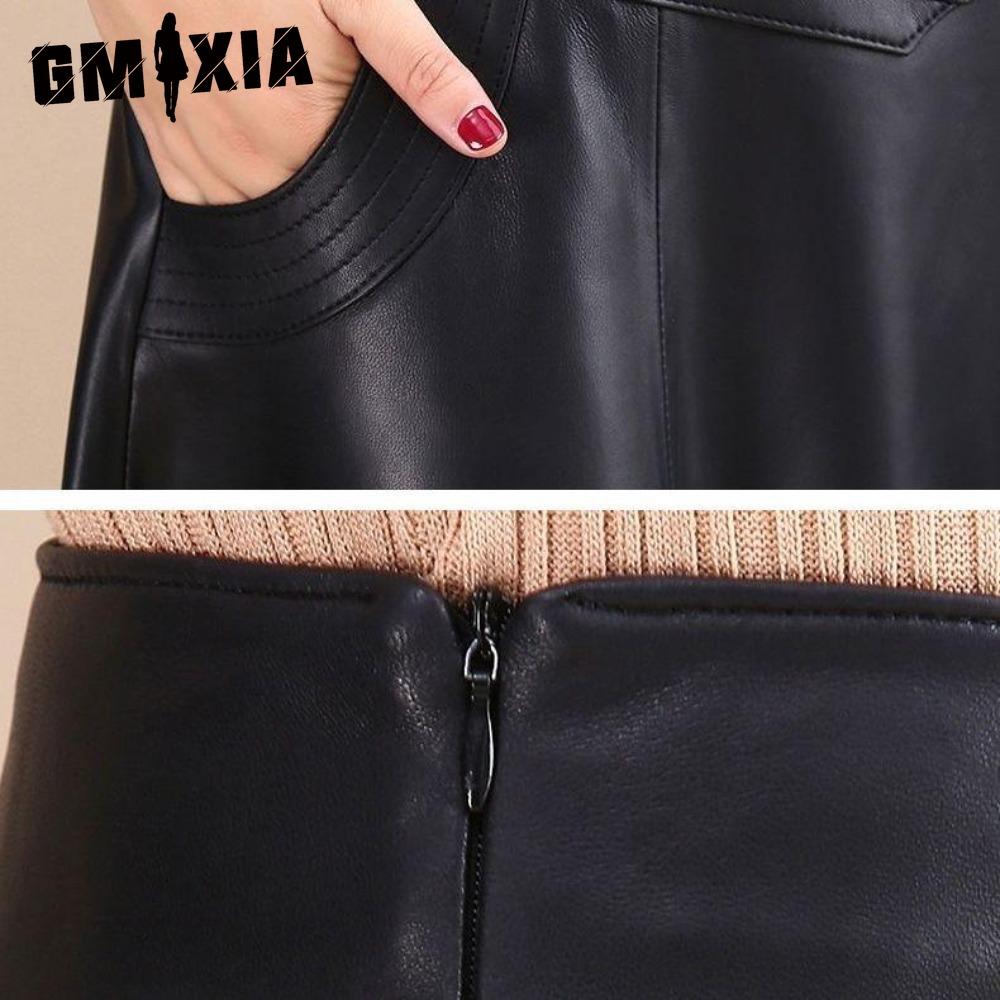 GMXIA Fustă de vară de primăvară pentru femei, modă casual, culoare solidă, cu imprimeu