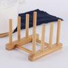2Pcs Wood Dish Rack Drainboard for Kitchen Counter Drying and Storage Multi Functional Organizer for Plates Bowls Cups