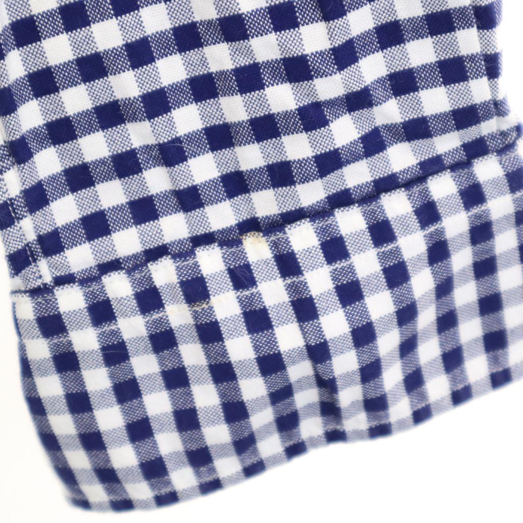 a day in the life Gingham Check Pattern Long sleeve Button down shirt M Men's Used