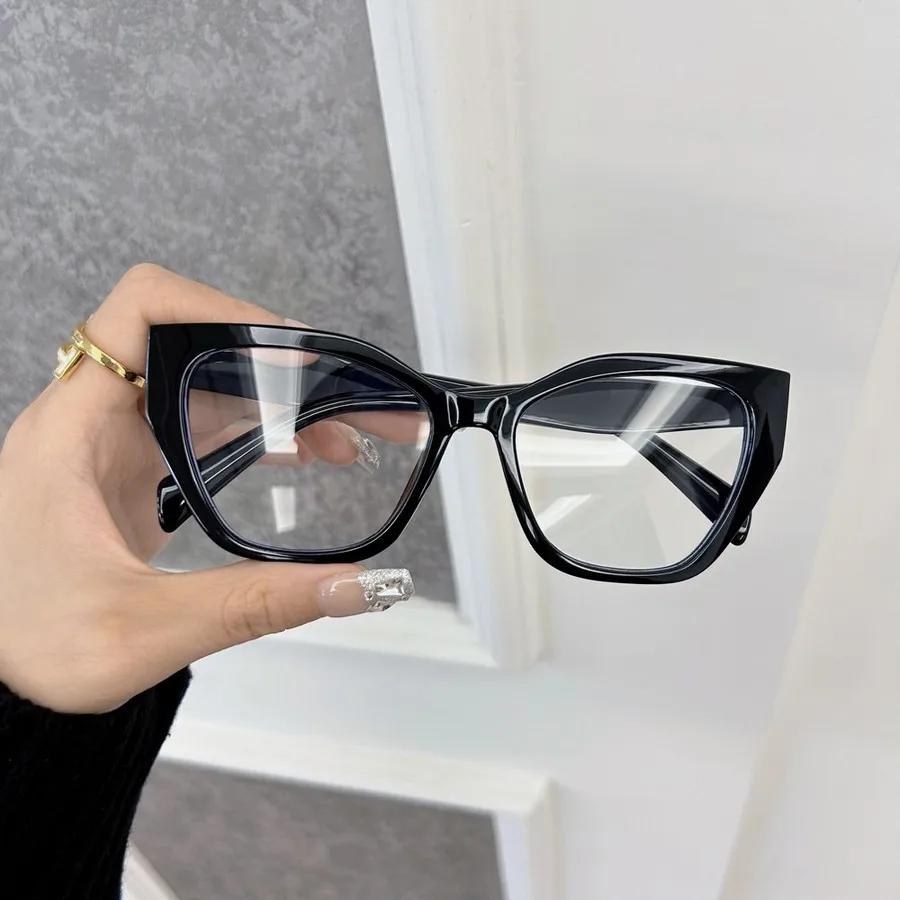Fashion Stylish Cat Eye Eyeglasses Frames Women Men Transparent Clear Brand Designer Optical Cute Frame