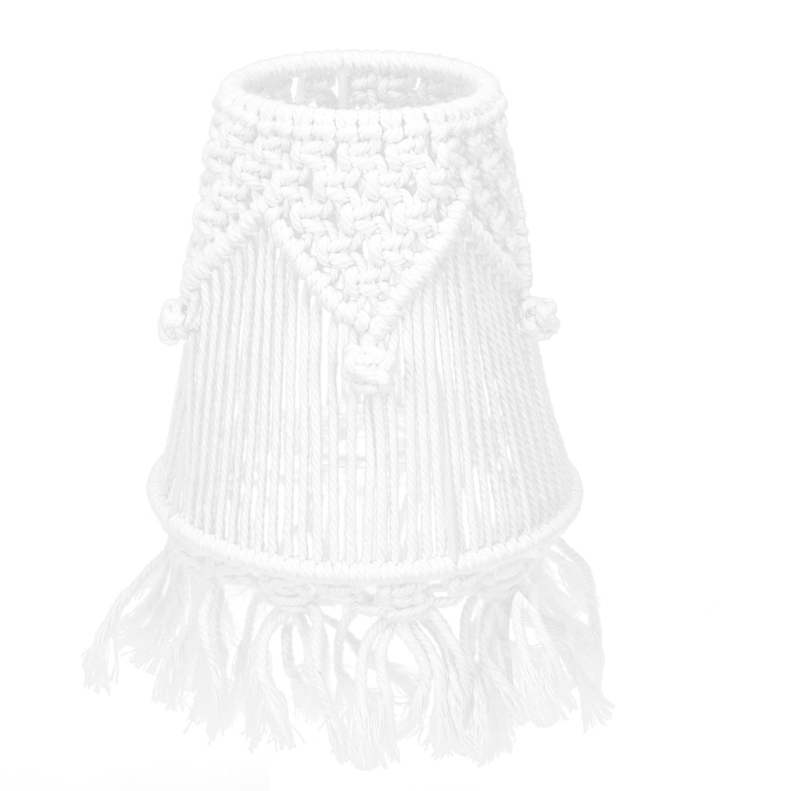 

Абажур в стиле бохо для домашнего стола, потолочный вентилятор, абажуры для пола, хлопковая веревка, тканые декоры в стиле бохо бежевый