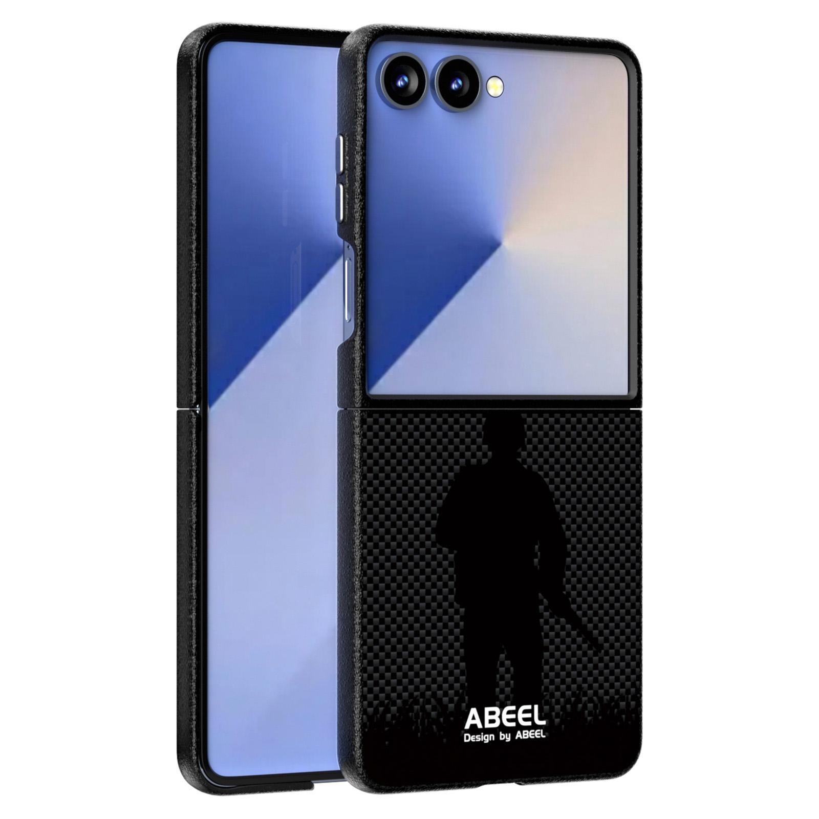 

ABEEL Чехол для Samsung Galaxy Z Flip7 5G, совместимый с MagSafe, ультратонкая ПК задняя крышка для телефона Warrior