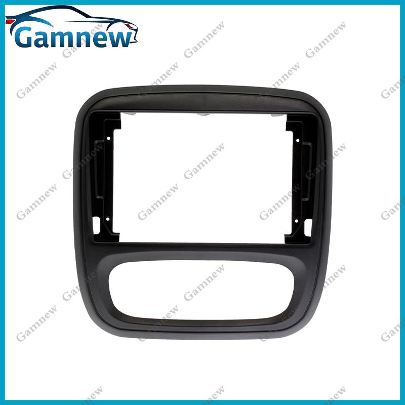 Car Frame Fascia Adapter Canbus Box Decoder Android Radio Dash Fitting Panel Kit For Renault Trafic 3 Opel Vivaro 2014-2018