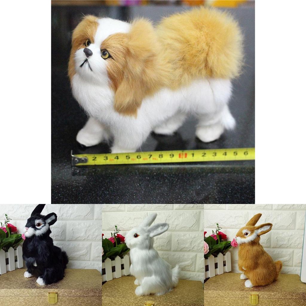 Premium Quality Cute Plush Toys Rabbit Dog And Squirrel Simulation Animal Gifts