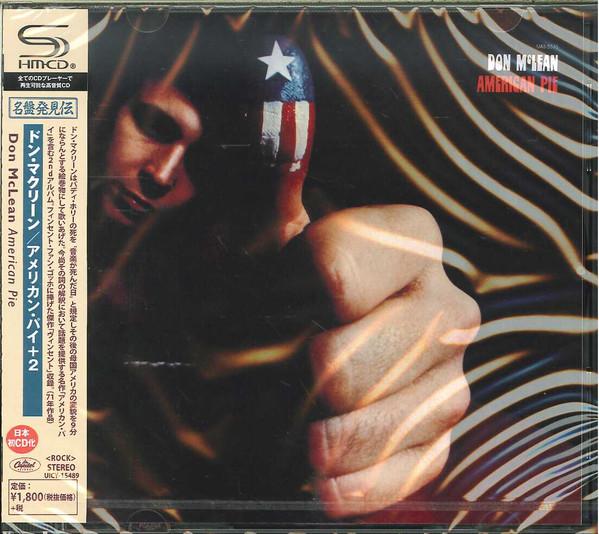 

CD DON MCLEAN American Pie UICY15489 Capitol Records 2016 Japan Obi Rock
