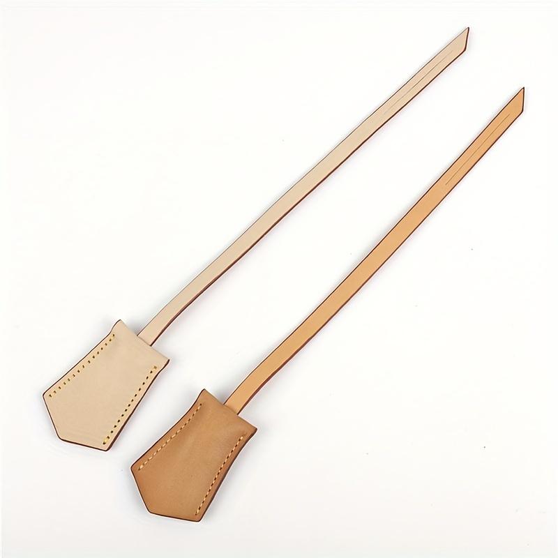 1 Pc Apricot Luggage Tag Travel Plane First Layer Tree Paste Leather Hangings Durable