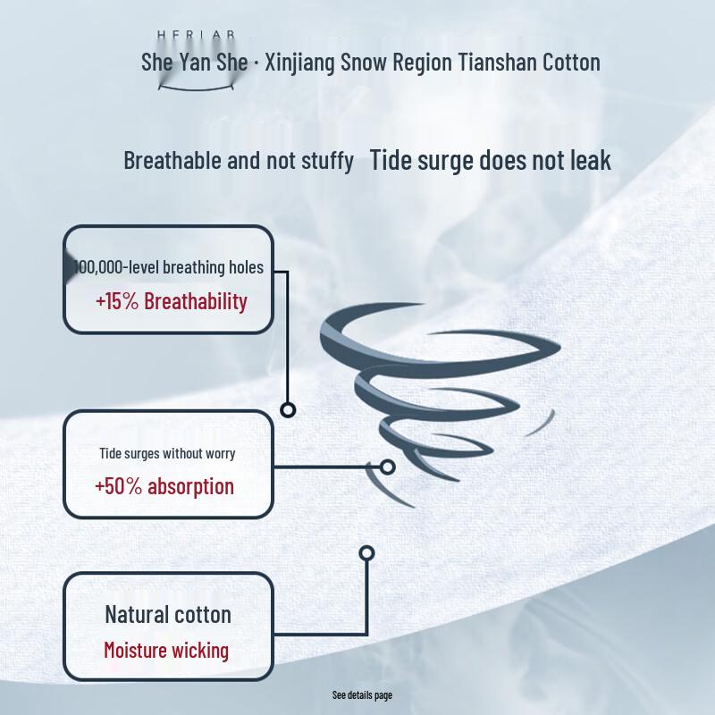 Herlab Xinjiang Cotton Sanitary Pads Combo Pack
