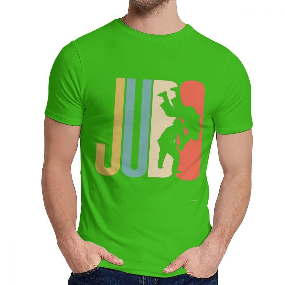 Judo Japansk kampsport T-shirt Mode Rundhalsad Nördig Unisex Bomull Stor Storlek T-shirt