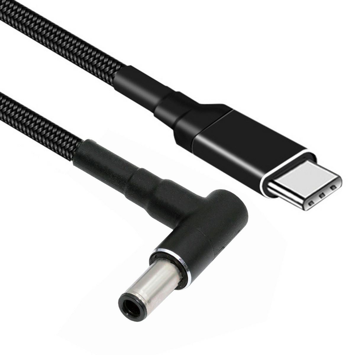 

UC-110-6014MM 1.8m USB-C to DC 6.0x1.4x0.6mm PD 100W Fast Charge Cable for Laptop As Shown A